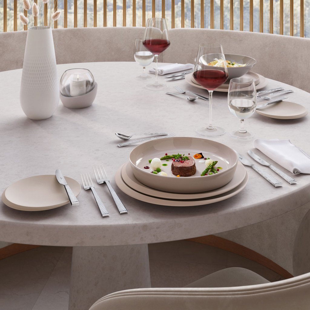 Villeroy & Boch NewMoon Teller flach, beige Ø290 mm