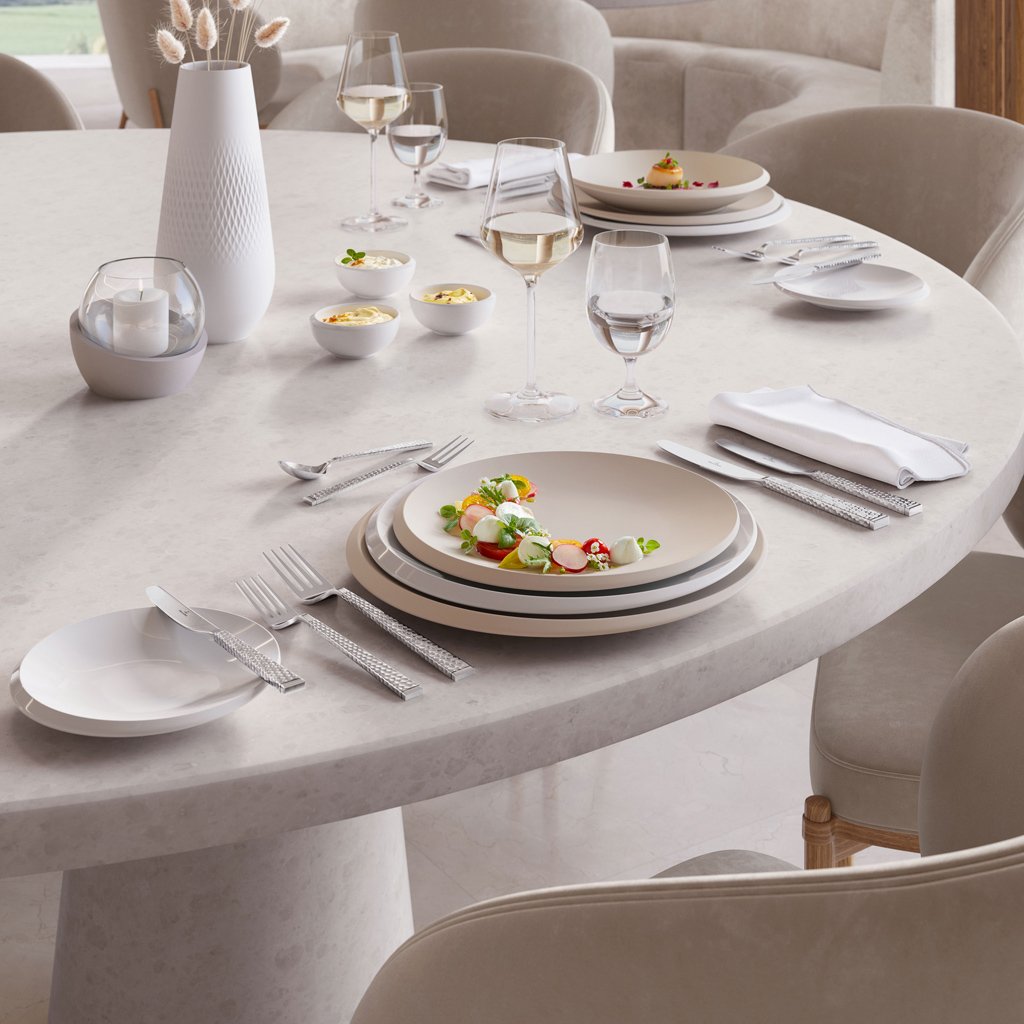 Villeroy & Boch NewMoon Frühstücksteller, beige Ø240 mm