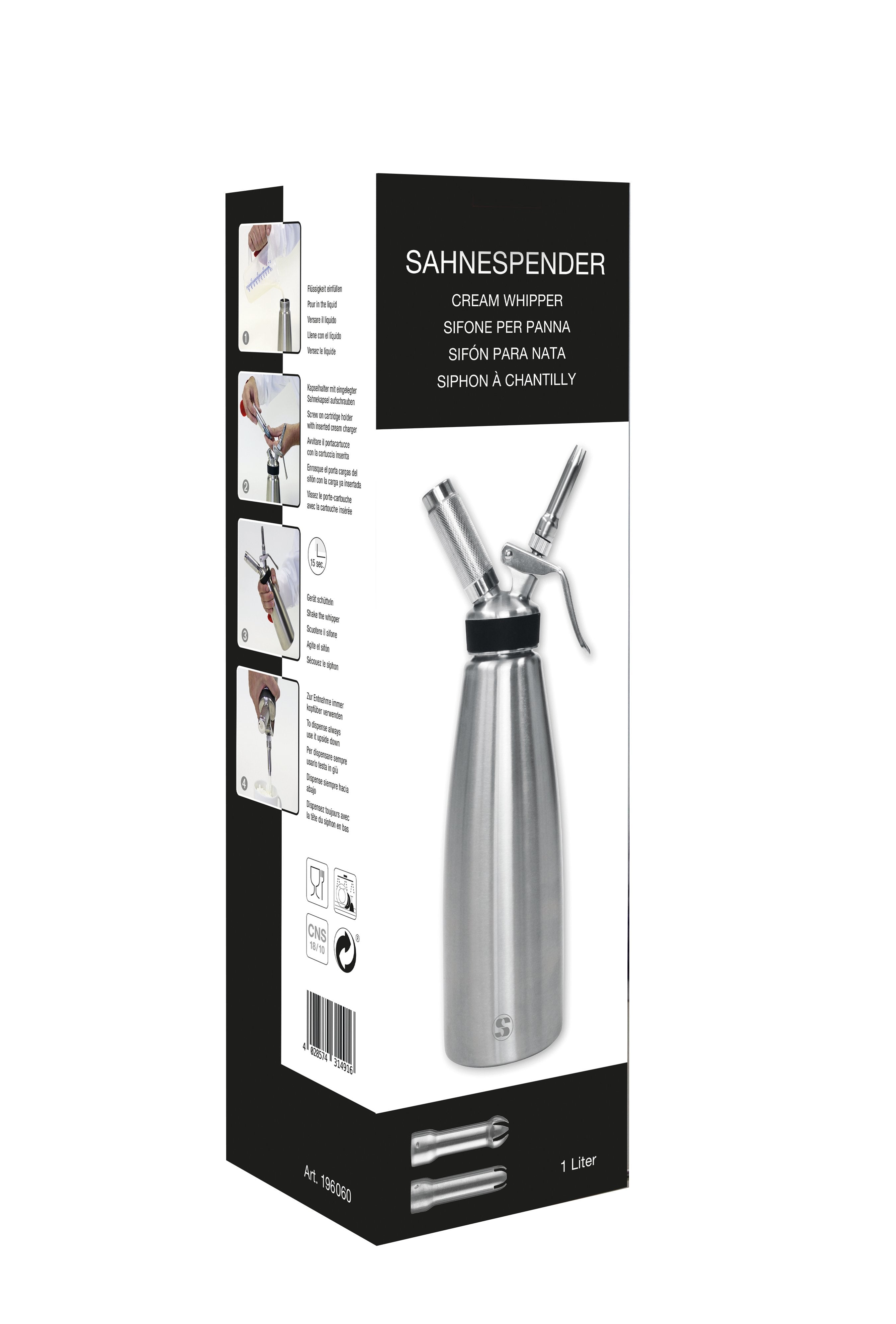 Schneider Sahnespender 1 l