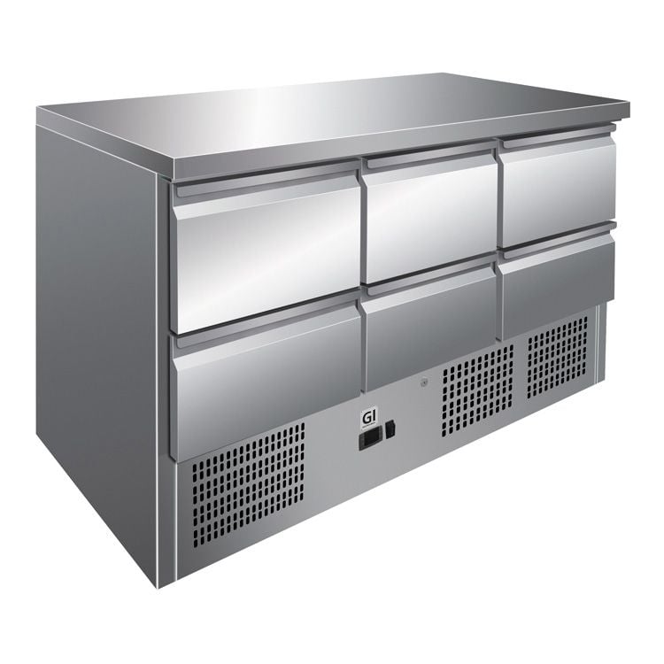 Gastro-Inox Kühltisch 0/6 Mini