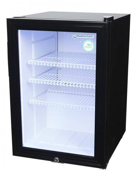 Gastro-Cool KW65 Getränkekühlschrank 62 Liter schwarz/weiß, LED