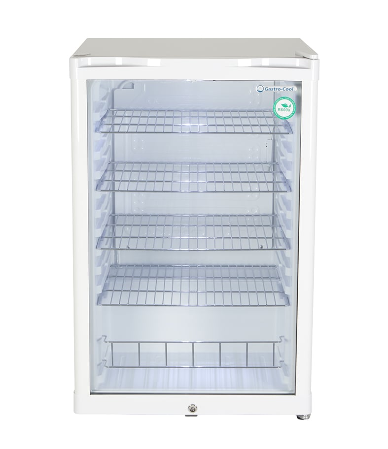 Gastro-Cool GD155 Getränkekühlschrank 130 Liter weiß/weiß, LED