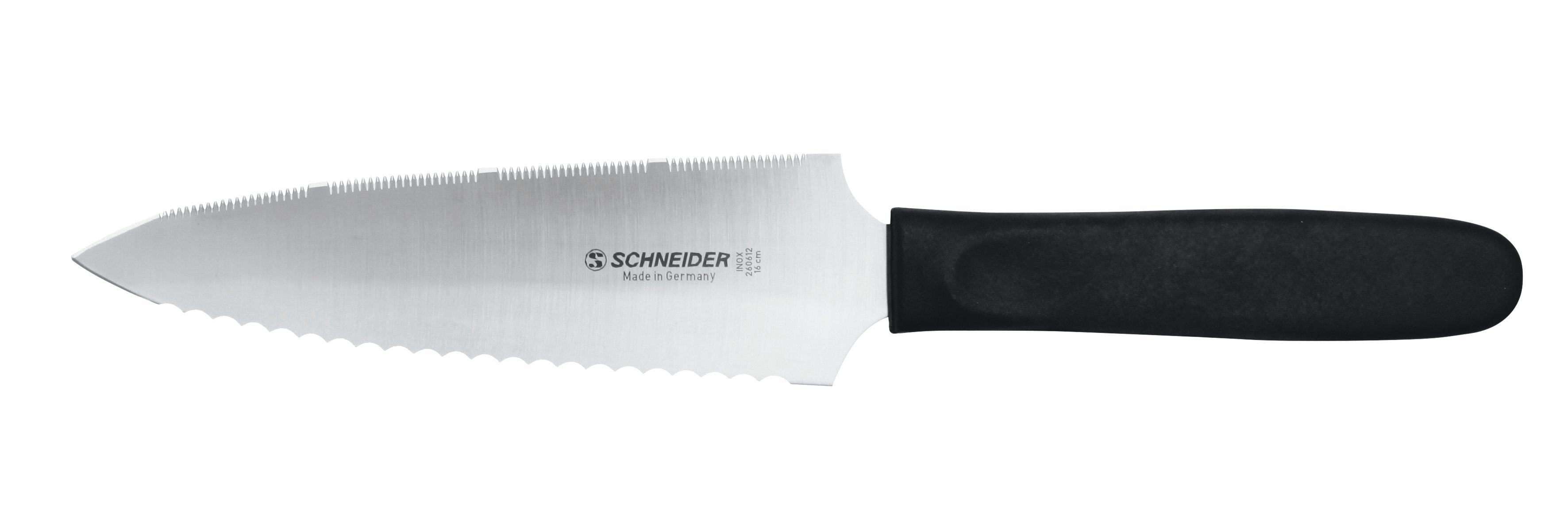 Schneider Edelstahl Tortenmesser "Säge / Welle" 16 cm