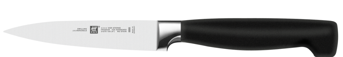 Zwilling Vier Sterne Spick- und Garniermesser 100 mm