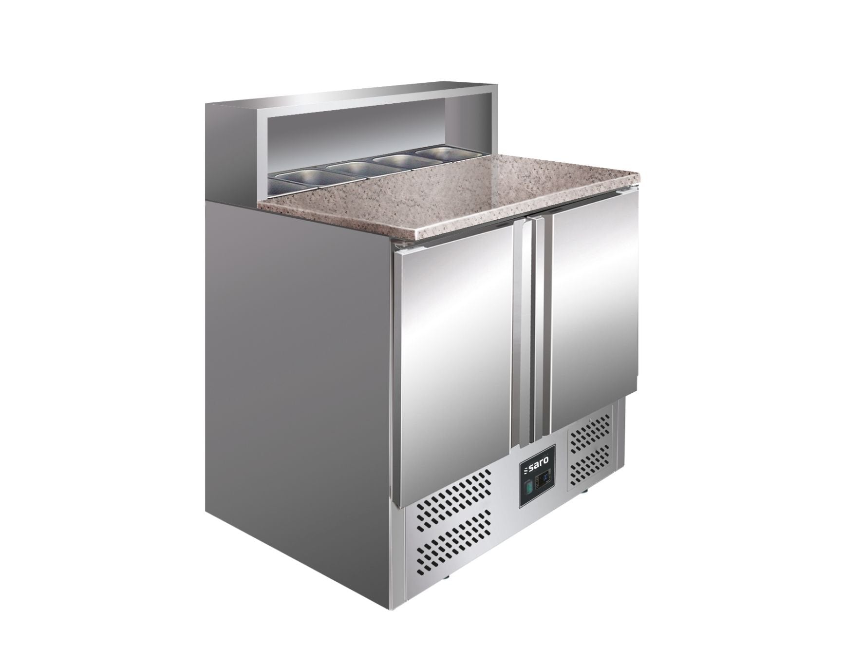 SARO Pizzatisch, 2 Türen, Modell GIANNI PS 900