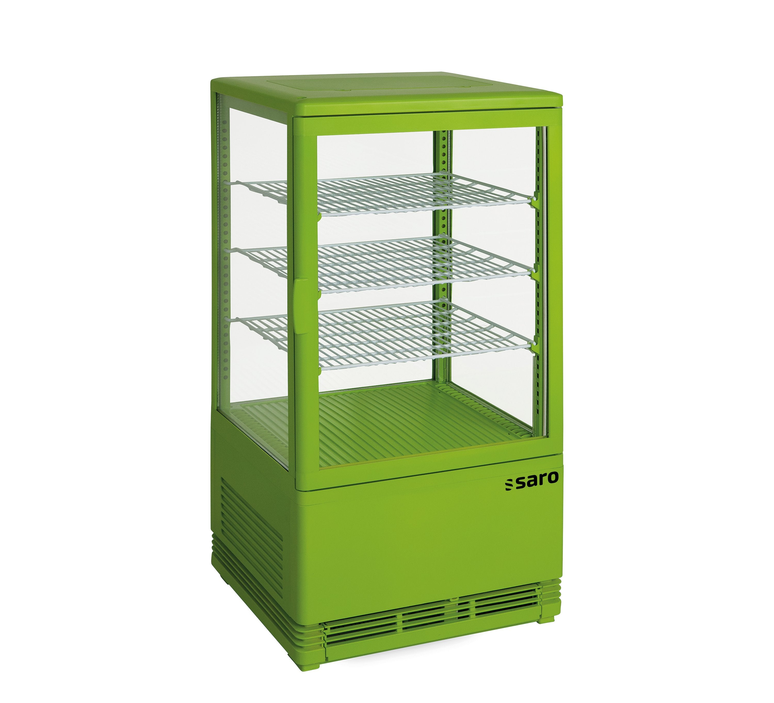 SARO Mini-Umluftkühlvitrine SC 70 grün