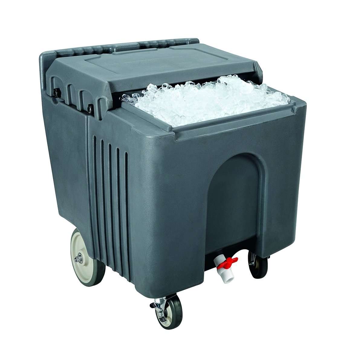 WAS Germany Ice-Caddy, Premium-Qualität, 110l, dunkelgrau