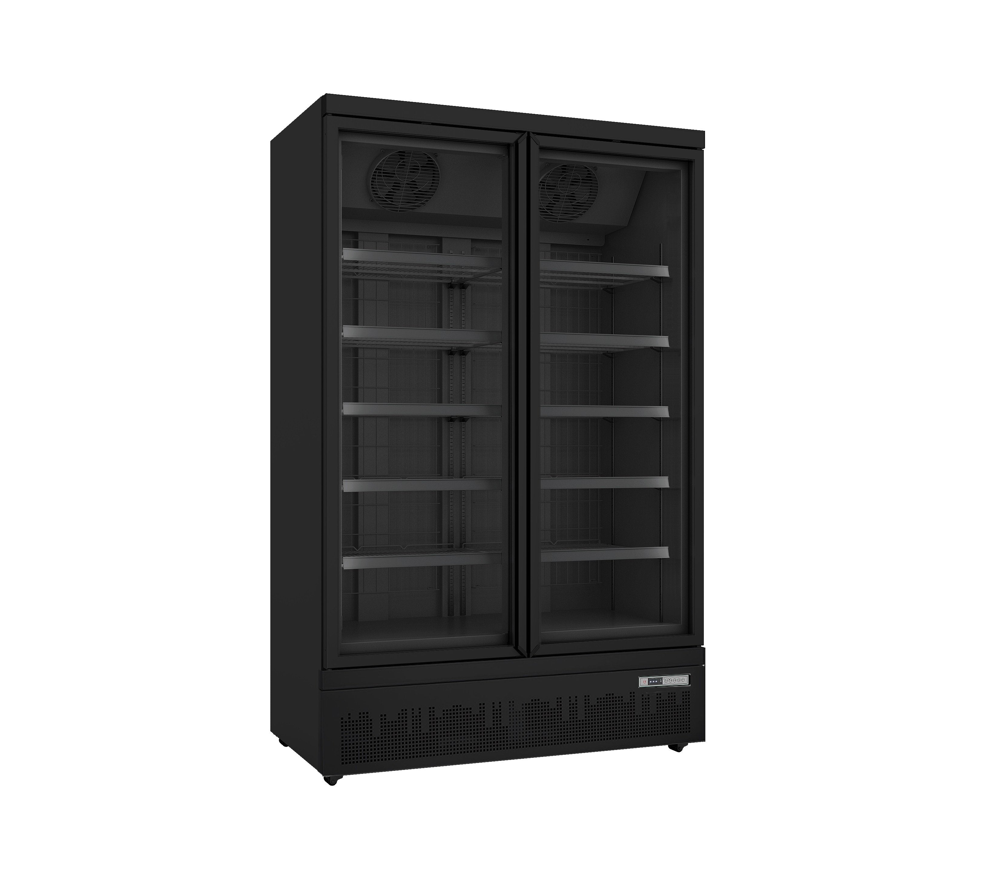 SARO Tiefkühlschrank mit 2 Glastüren, Modell GTK 930 PRO