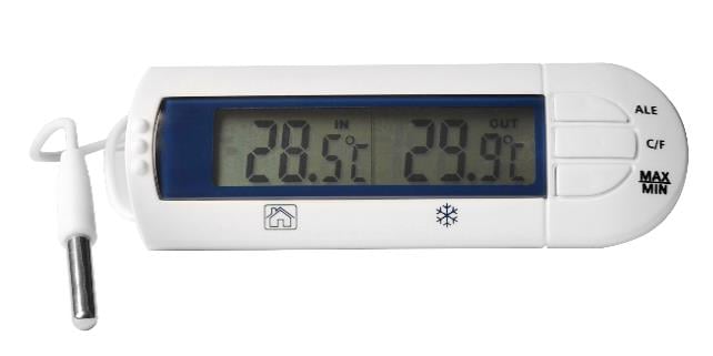 SARO Fühlerthermometer digital Tiefkühl mit Alarm 4719