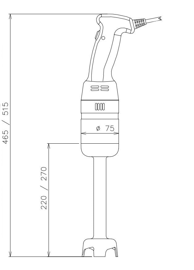 Dito Sama SPEEDY Handmixer 250