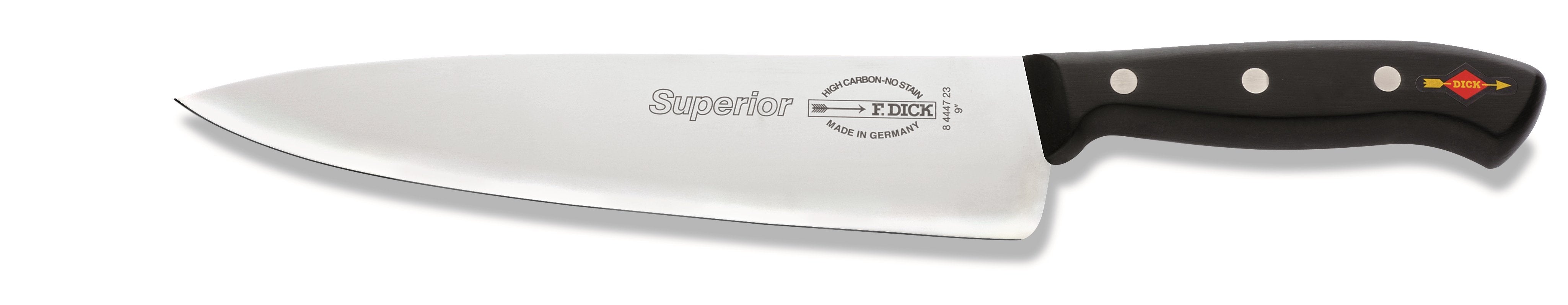 F. DICK Superior Universalmesser, Wellenschliff 23 cm