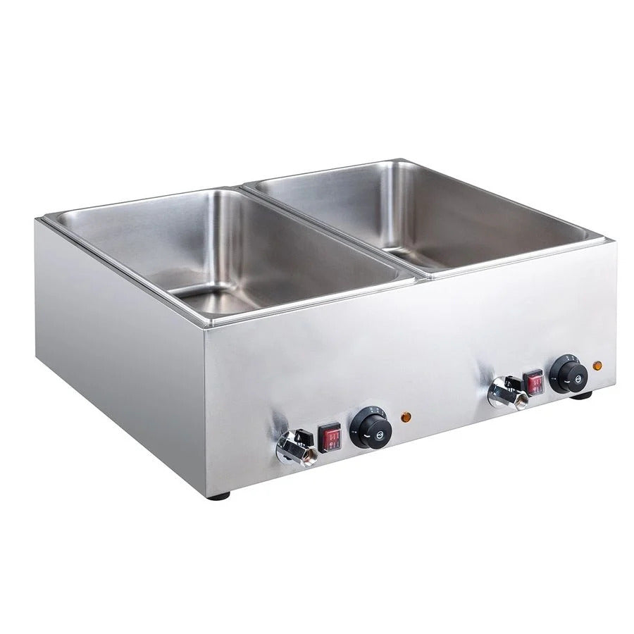 Bain-Marie ECO 2/1 - 150 mm, mit Ablasshahn