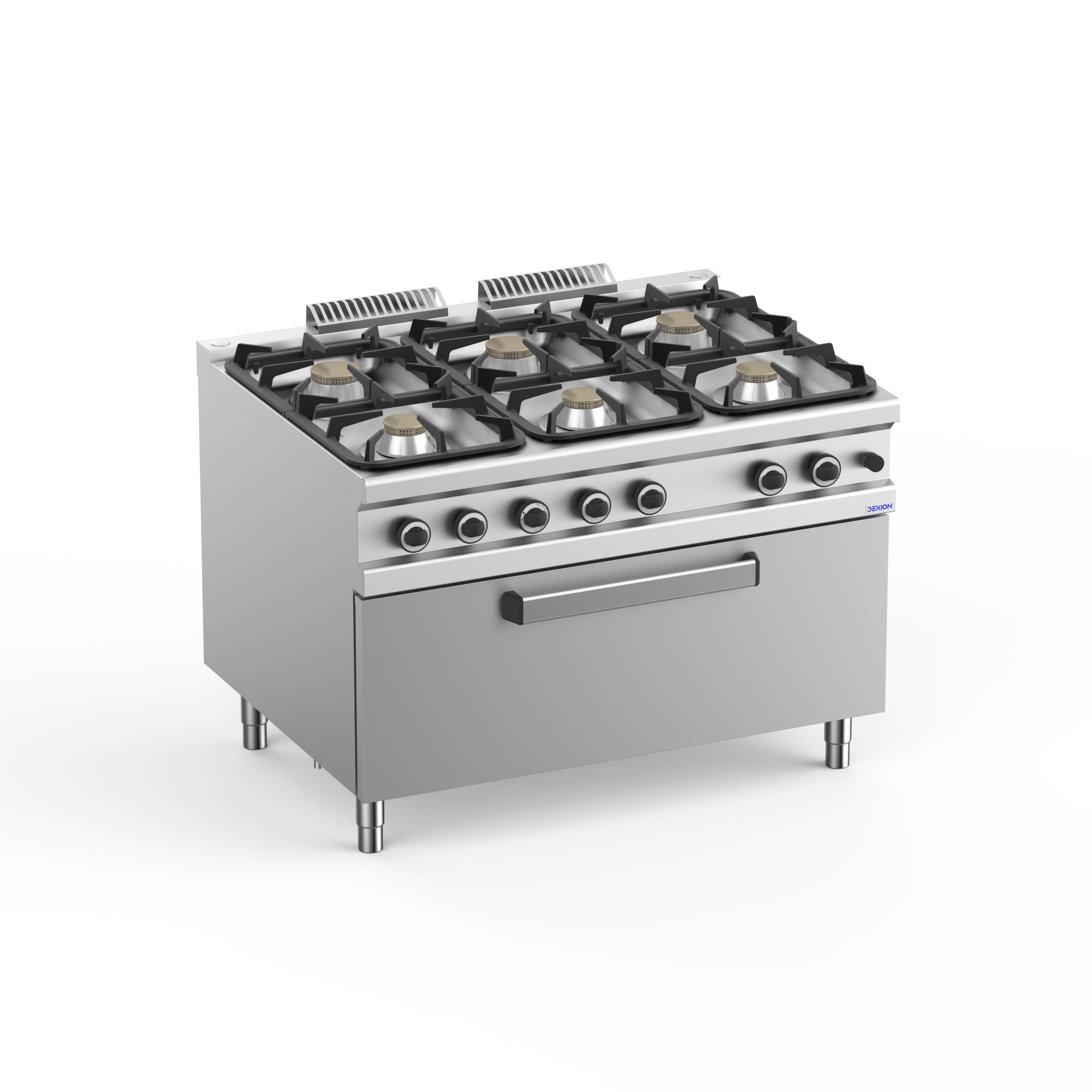 Gasherd  Serie 98 - 120/90 mit großem Gasbackofen 64 kW