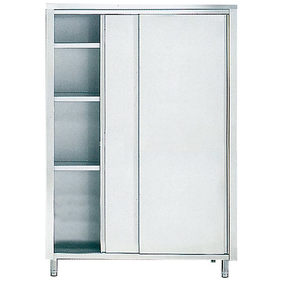 Mastro Hochschrank mit Schiebetüren und 3 Borde, 2000x600 mm