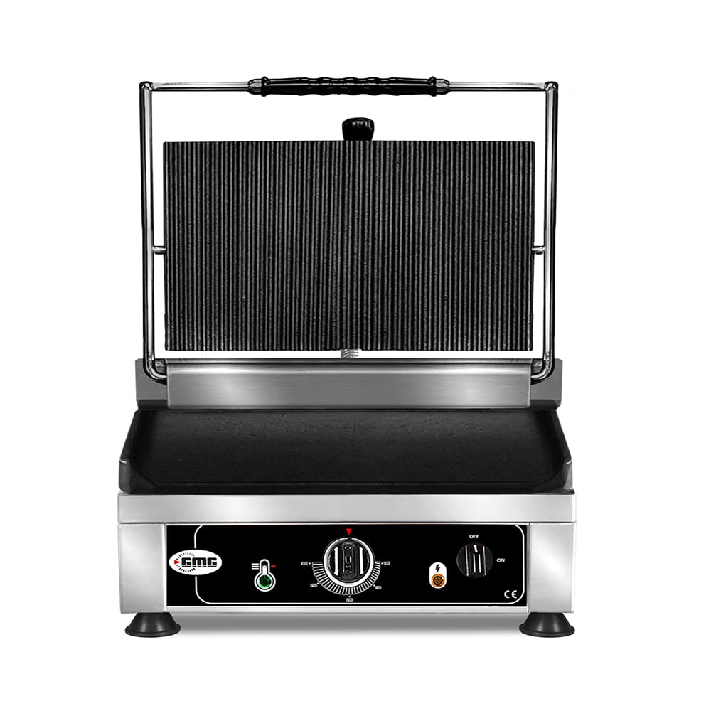 GMG Elektro-Kontaktgrill KG2745G 45x27 unten glatt, oben gerillt