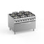 Gasherd Dexion Lux 980 - 120/90 64 kW mit großem Gas-Grillbackofen