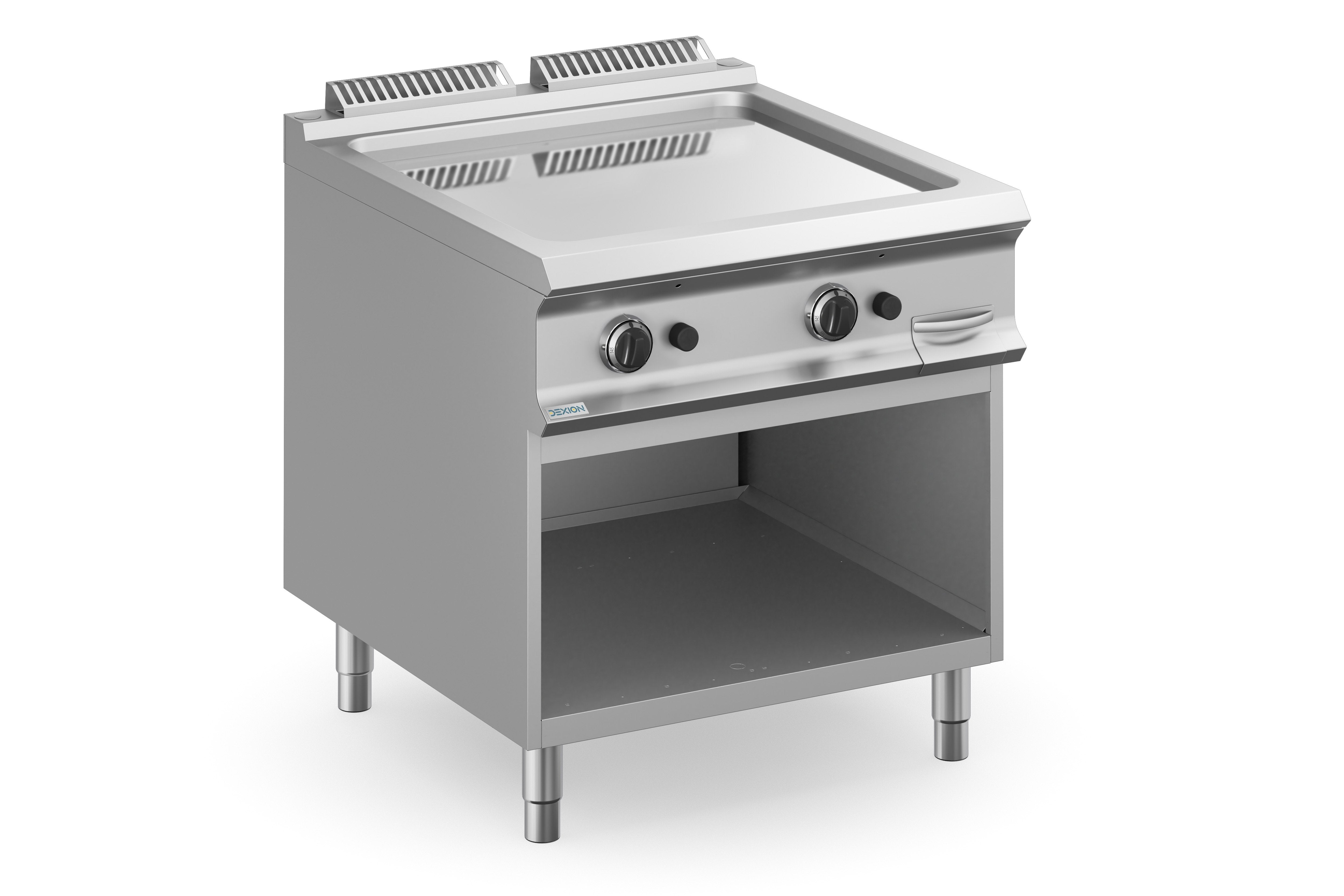 Gasgrillplatte Dexion Lux 980 - 80/90 glatt, verchromt