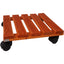 SIENA GARDEN Holz-Pflanzenroller eckig, Durchmesser 38cm