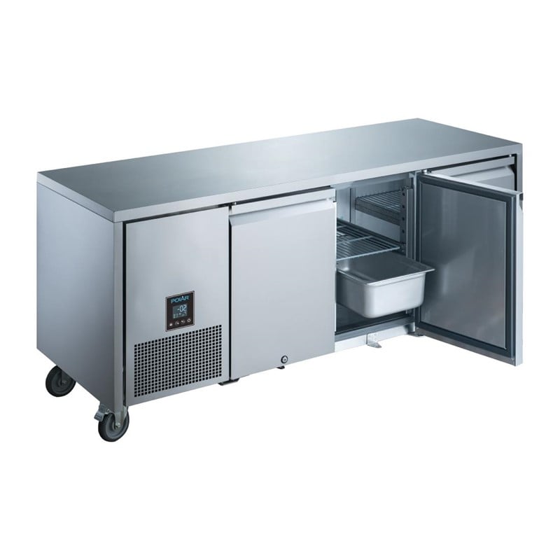 Dreitürige Kühltheke Polar U-Serie 420L