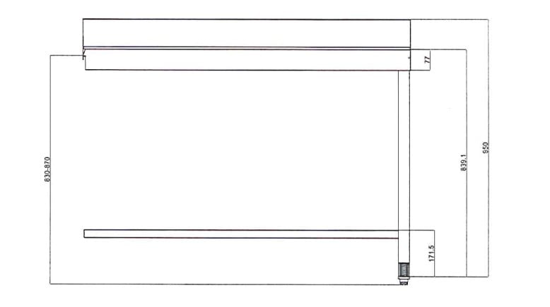 Dexion Ablauftisch 1200 x 720 Rechts