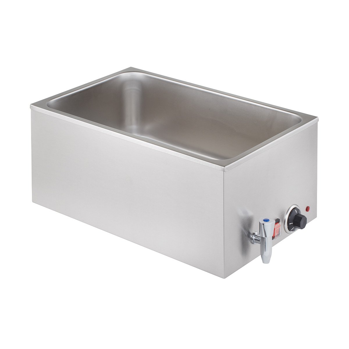 Bain-Marie ECO GN 1/1 - 150 mm, mit Ablasshahn