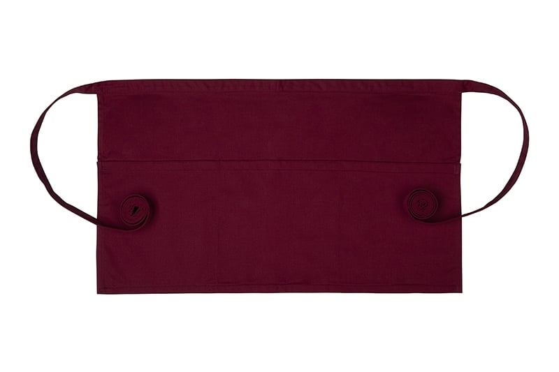 Vorbinder Basic 60 x 35 cm, mit Tasche, bordeaux