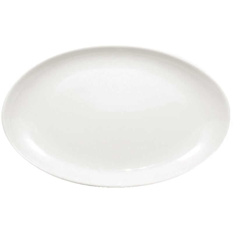 Olympia Whiteware tiefe Servierplatte oval 36,5cm Box 2 - 2 Stk.