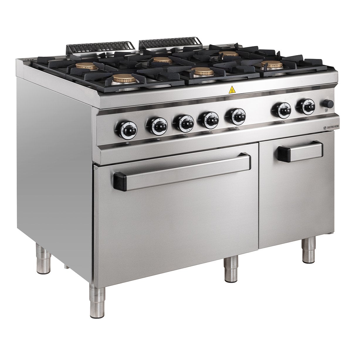 Gasherd Serie 77 - 110/70 mit Gasbackofen 48 kW