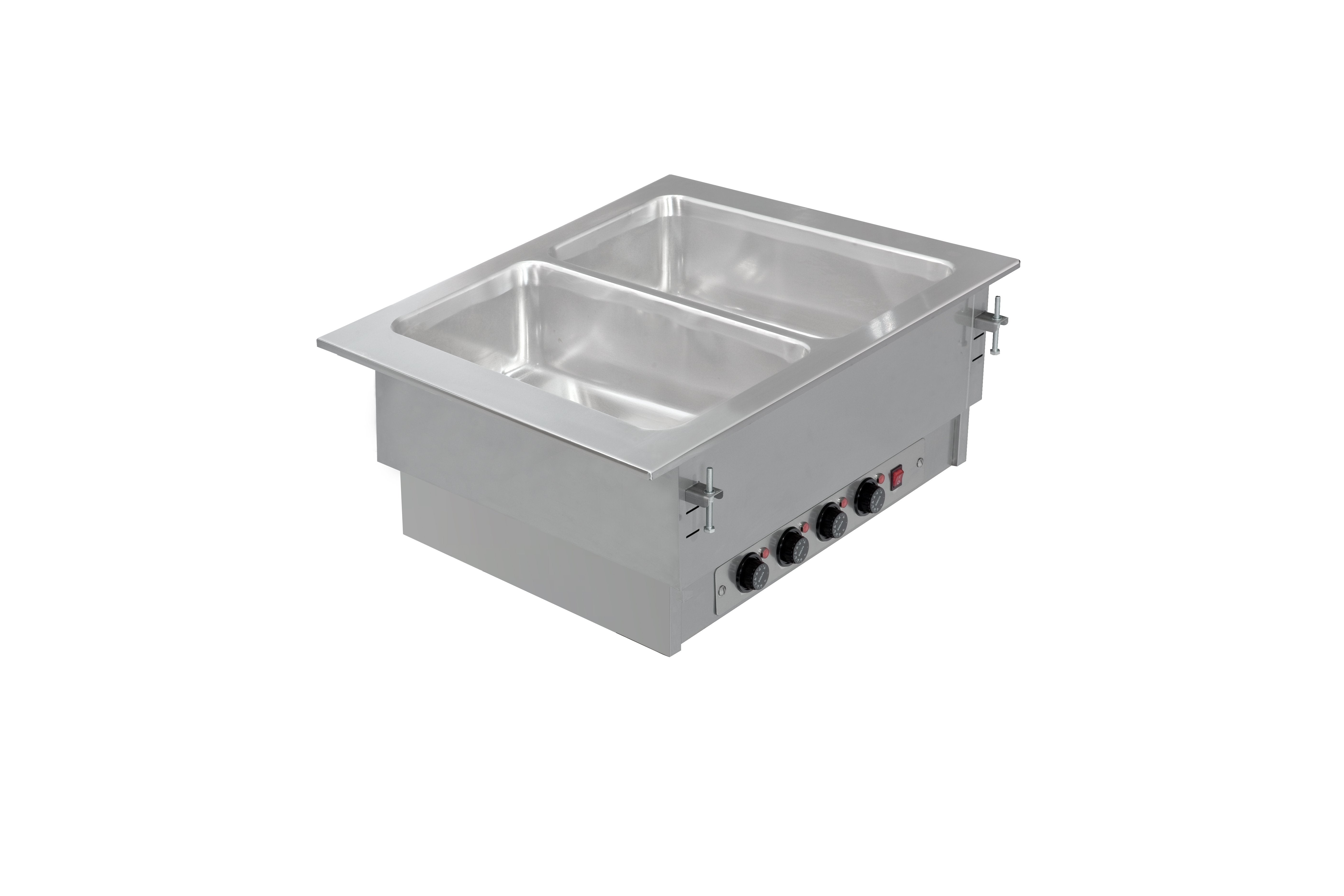 Einbau-Bain-Marie 2 GN1/1 Individuell