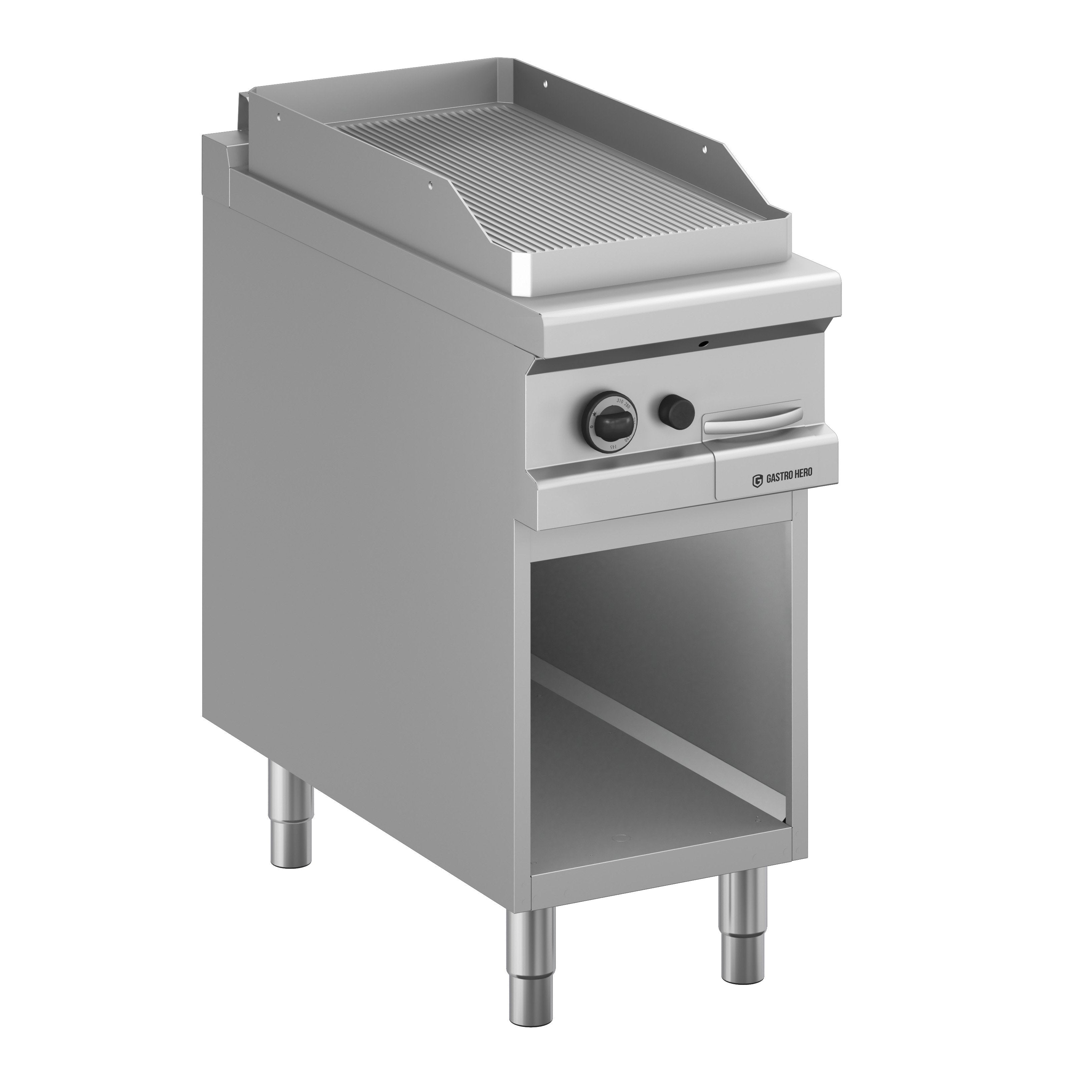 Gasgrillplatte  Serie 98 - 40/90 gerillt