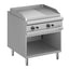 Gasgrillplatte  Serie 98 - 80/90 ⅔ glatt, ⅓ gerillt