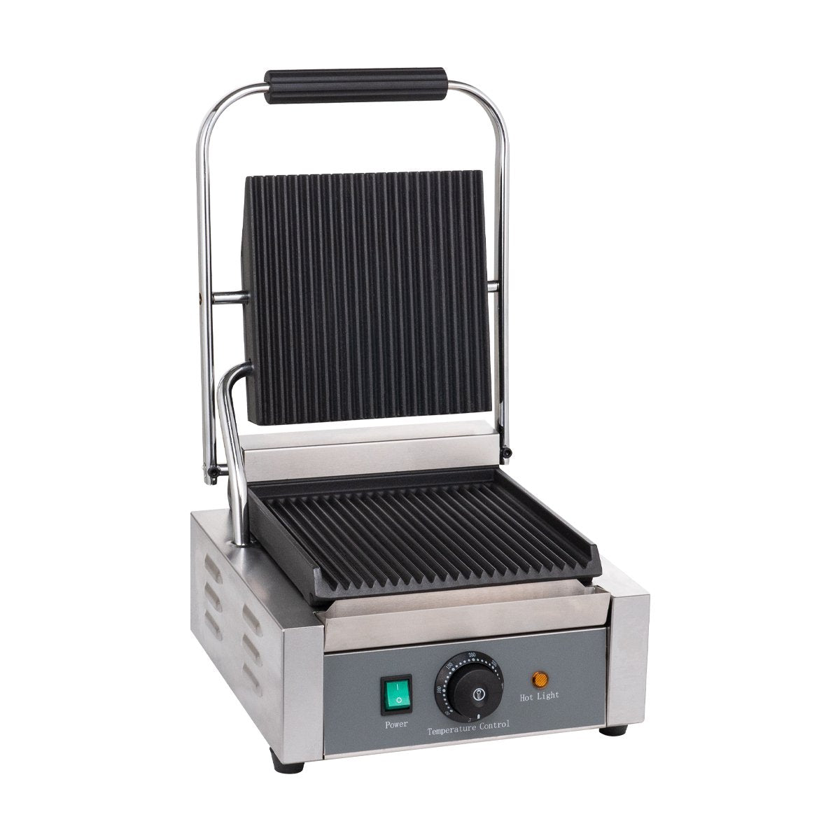 Elektro-Kontaktgrill ECO 1,8 kW, gerillt