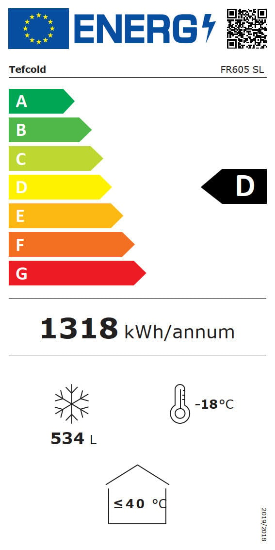 Tefcold Gefriertruhe FR605-I 557 Liter mit Klappdeckel