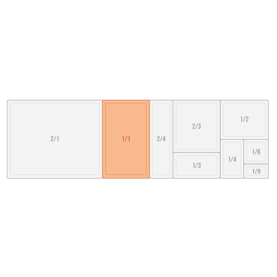 APS GN 1/1 Polycarbonat-Deckel