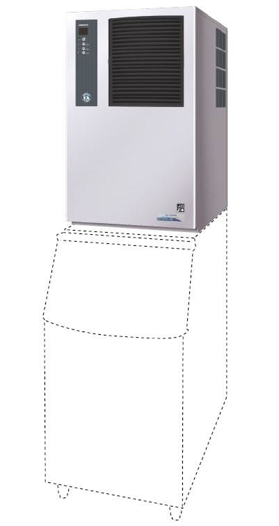 Hoshizaki Vollwürfel Eisbereiter 100 kg, modular