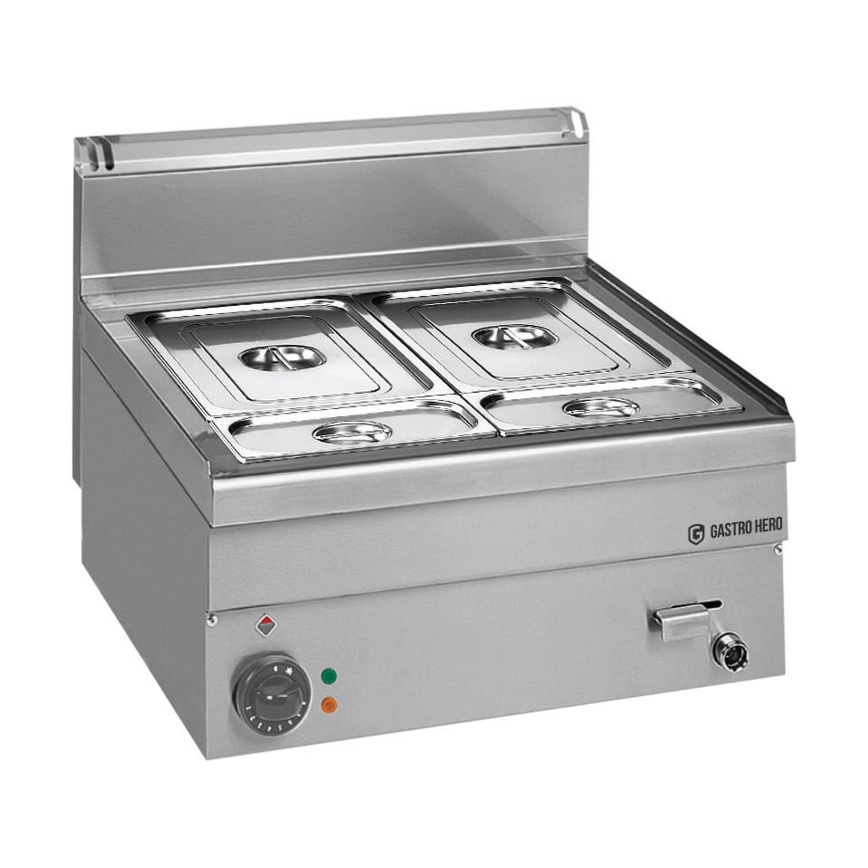 Elektro Bain-Marie Serie 66 - 60/60 - GN 1/1+1/4+1/4 Tischgerät