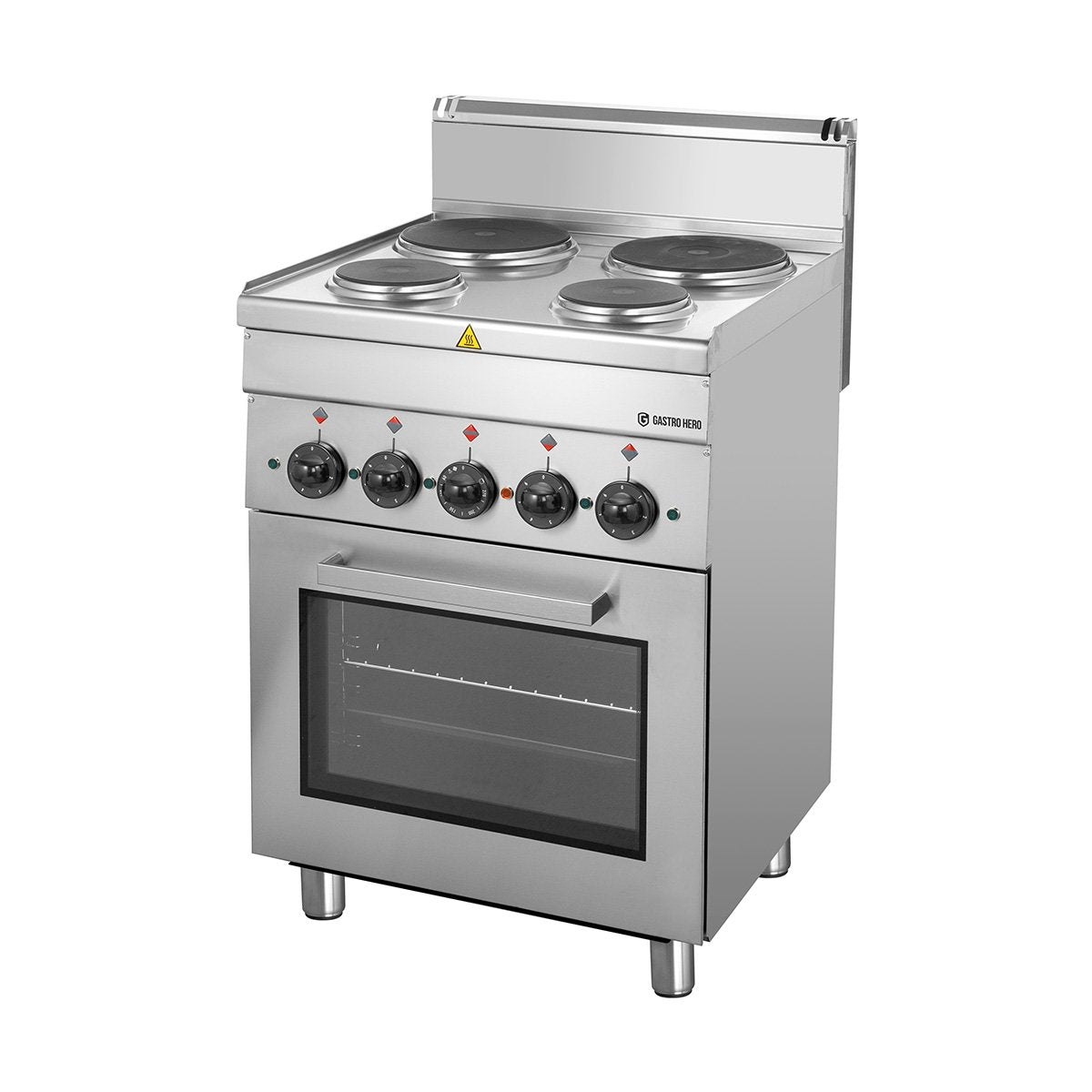 Elektroherd Serie 66 - 60/60 mit Elektrobackofen und Elektrogrill