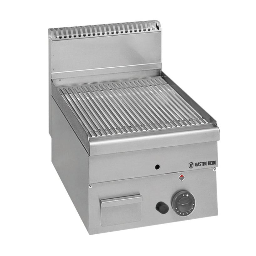 Gas-Grillplatte Serie 66 - 40/60 gerillt Tischgerät