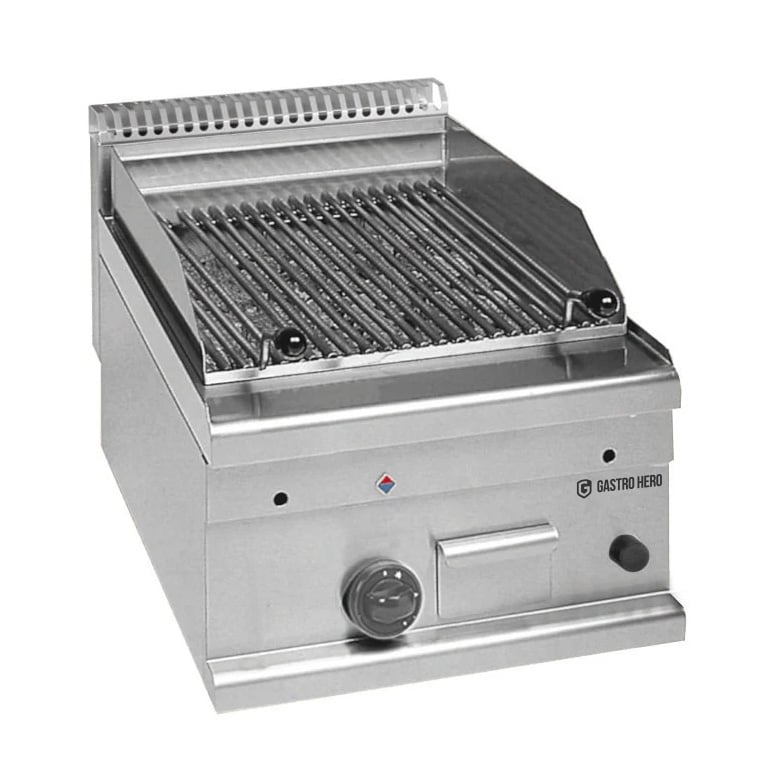 Lavasteingrill Serie 66 - 40/60 Fleischgrillrost Tischgerät