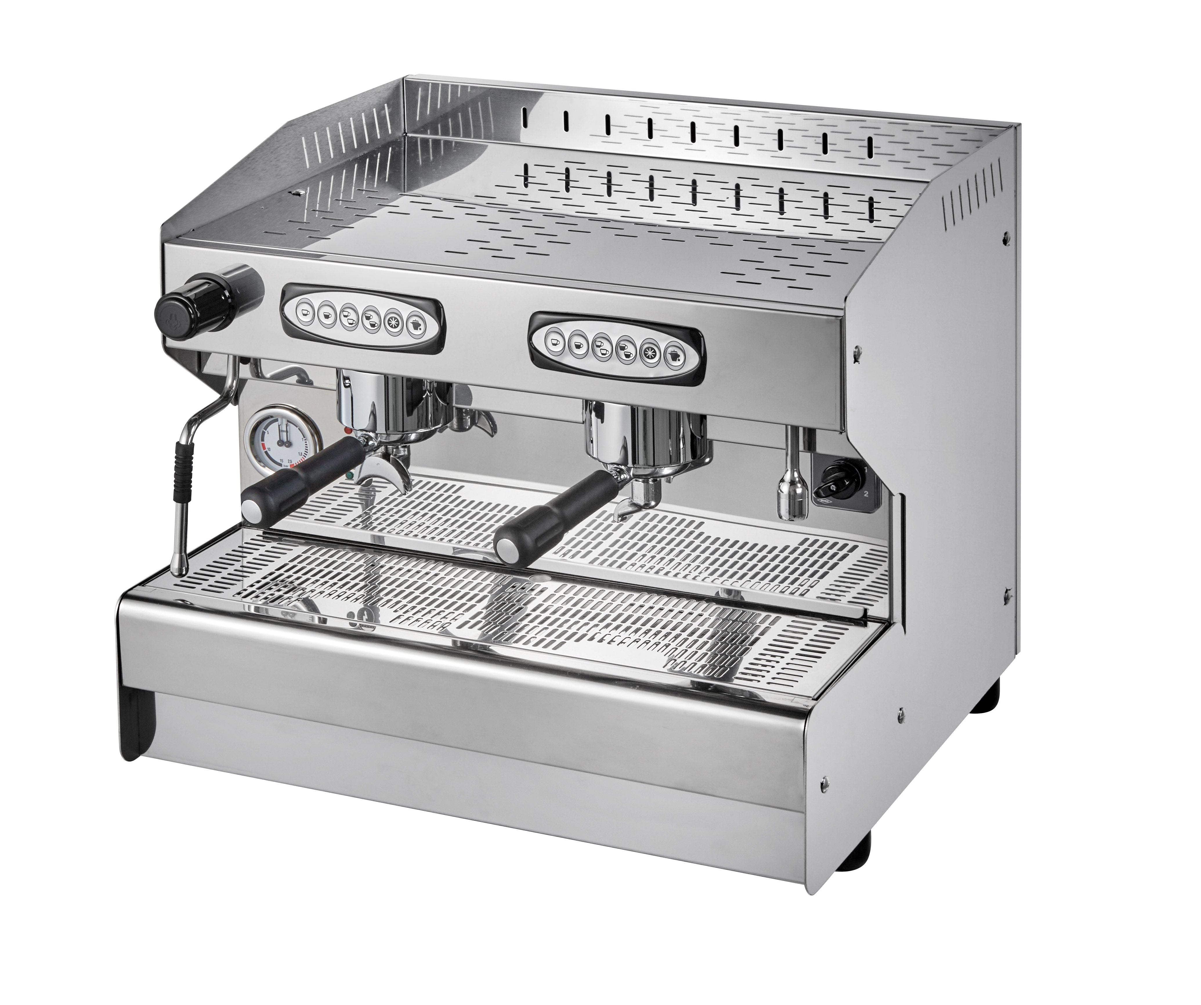 Espressomaschine MILANO Compact 2 GR Automatik inkl. Preinfusionssystem