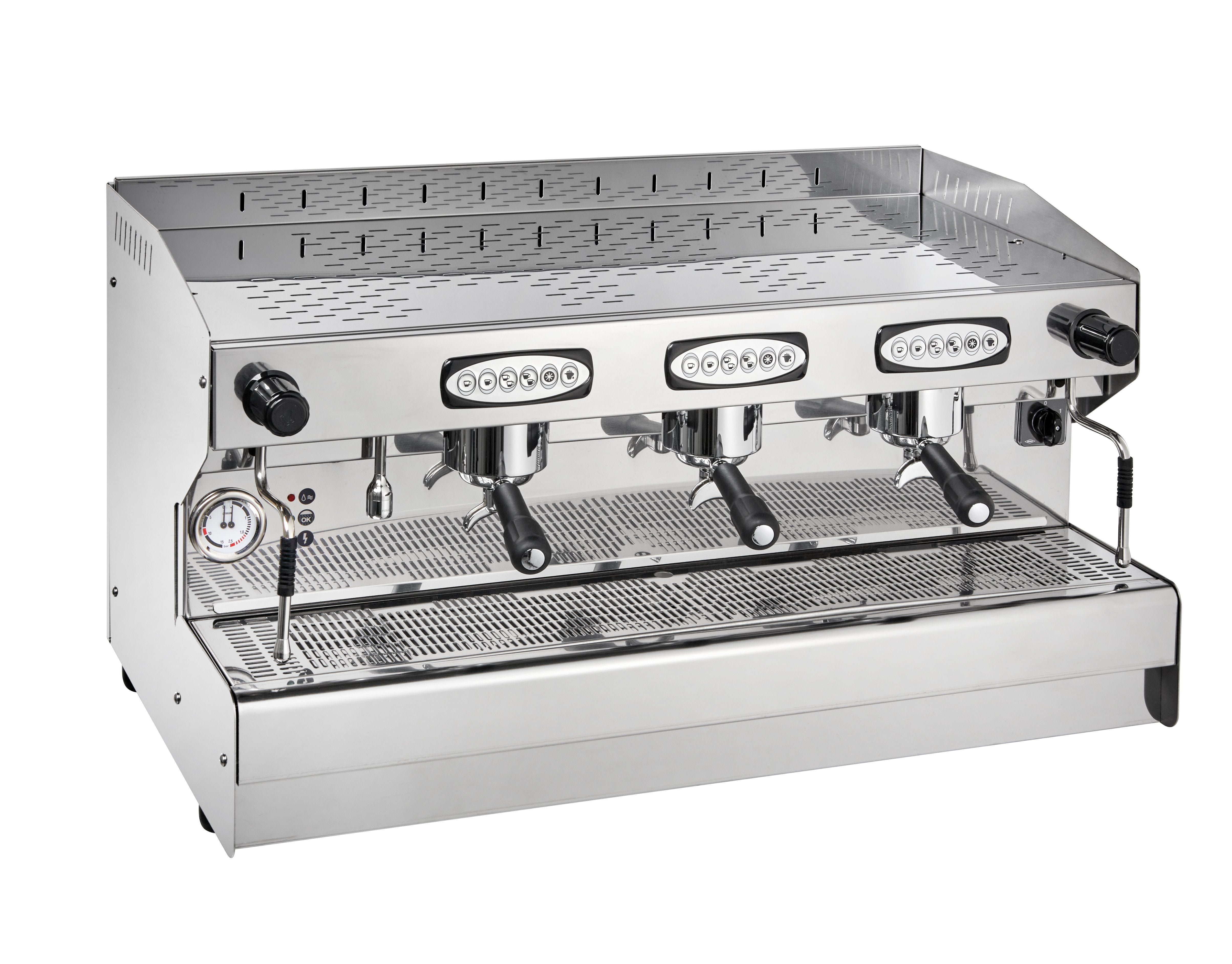 Espressomaschine MILANO 3 GR Automatik inkl. Preinfusionssystem