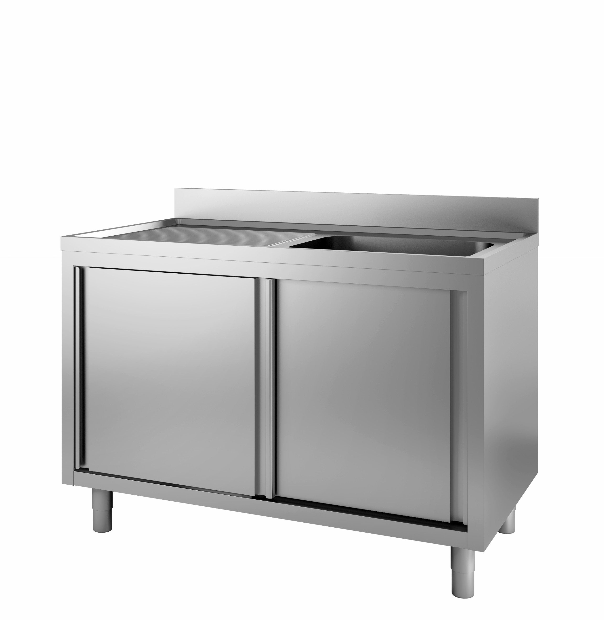 Spülschrank Eco 10x6 mit 1 Becken rechts