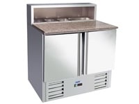 SARO Pizzatisch, 2 Türen, Modell GIANNI PS 900