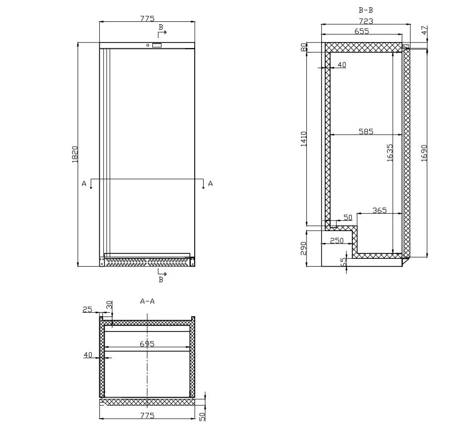 Lagerkühlschrank ECO 590