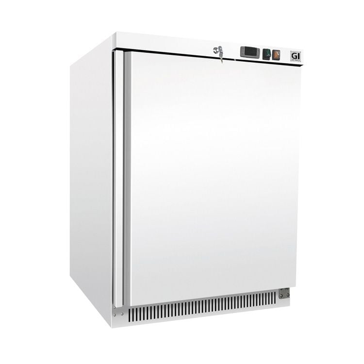 Gastro-Inox Lagertiefkühlschrank 200 weiß