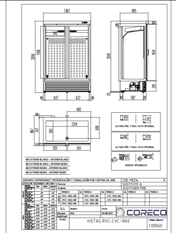 Getränkekühlschrank Premium 1200