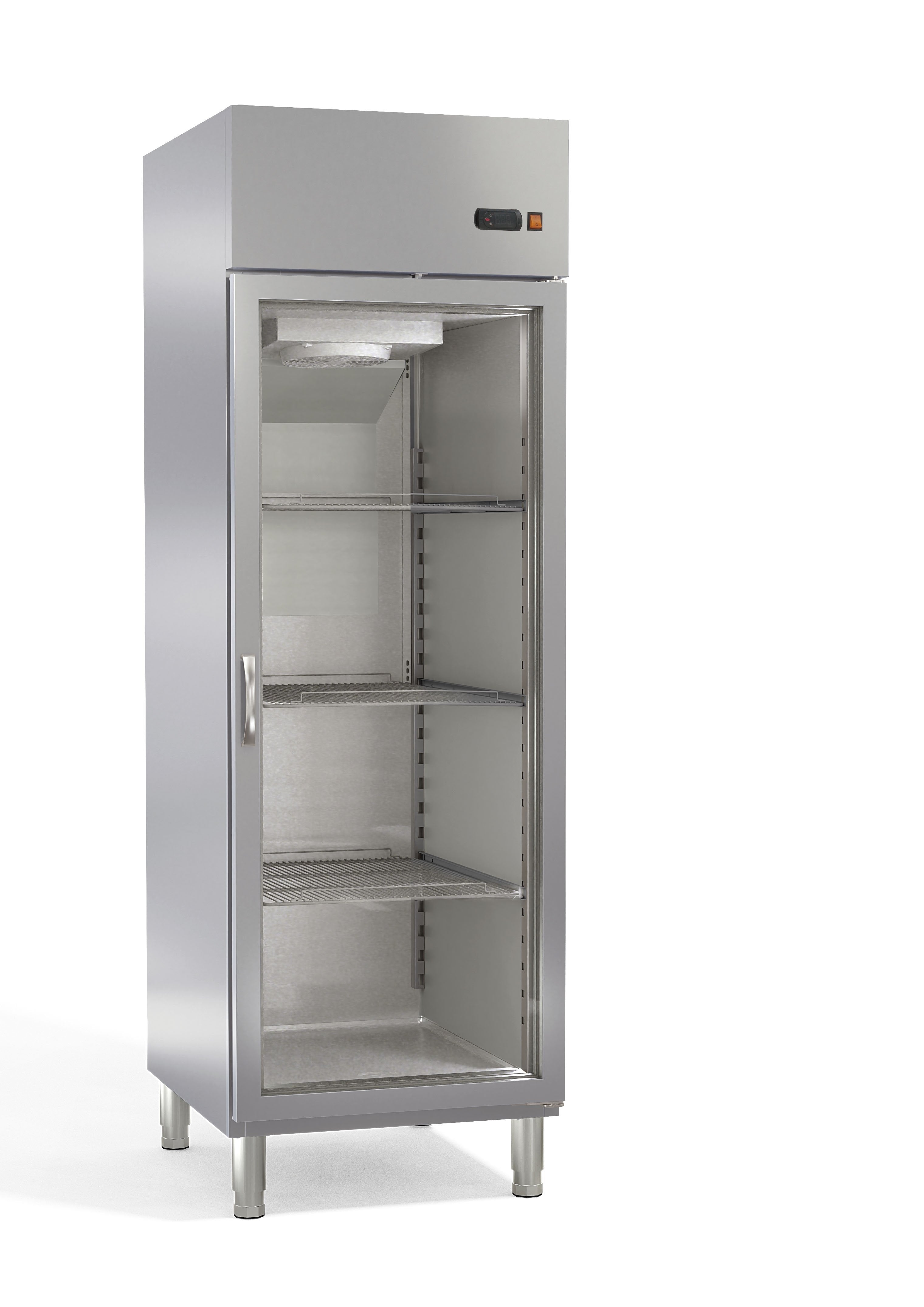 Tiefkühlschrank Profi 700 GN 2/1 mit 1 Glastür