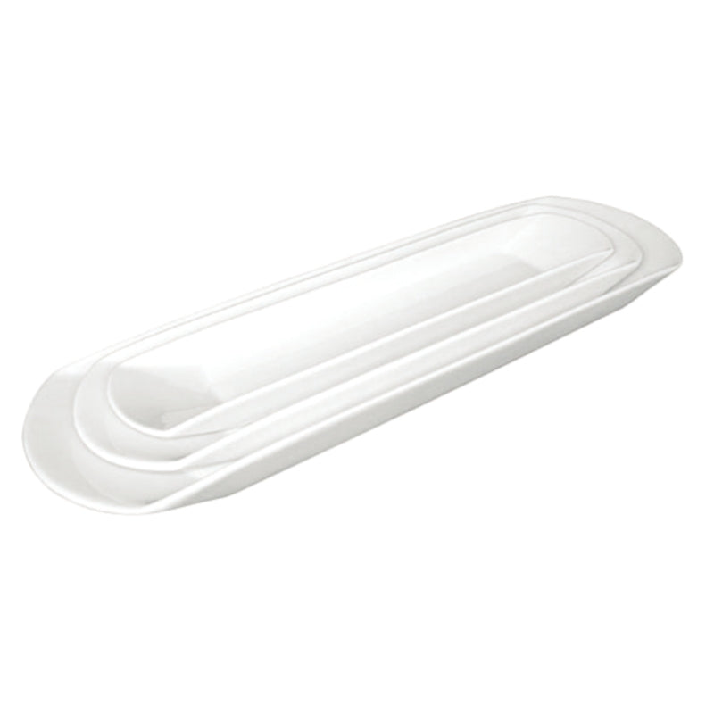 Olympia Whiteware Gondola Platte 65x19x3,5 cm